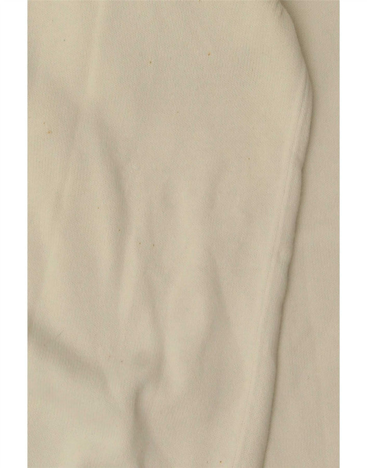 Tommy Hilfiger Herre Crew Neck Jumper Sweater Stor Hvid Bomuld