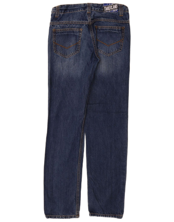 Timberland Boys Regular Fit Slim Jeans 15-16 år W28 L31 Blå Bomuld