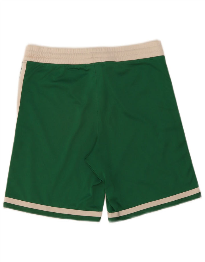 Adidas Boys Sports Shorts 9-10 år Grøn Colourblock Polyester