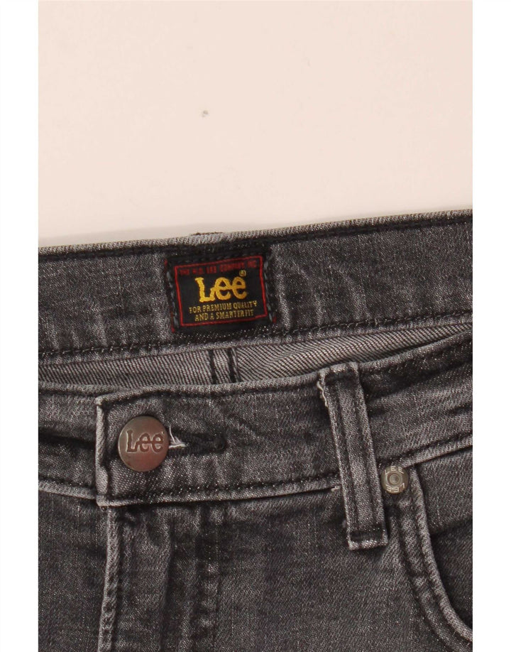 Lee Herre Rider Slim Jeans W29 L29 Grå Bomuld