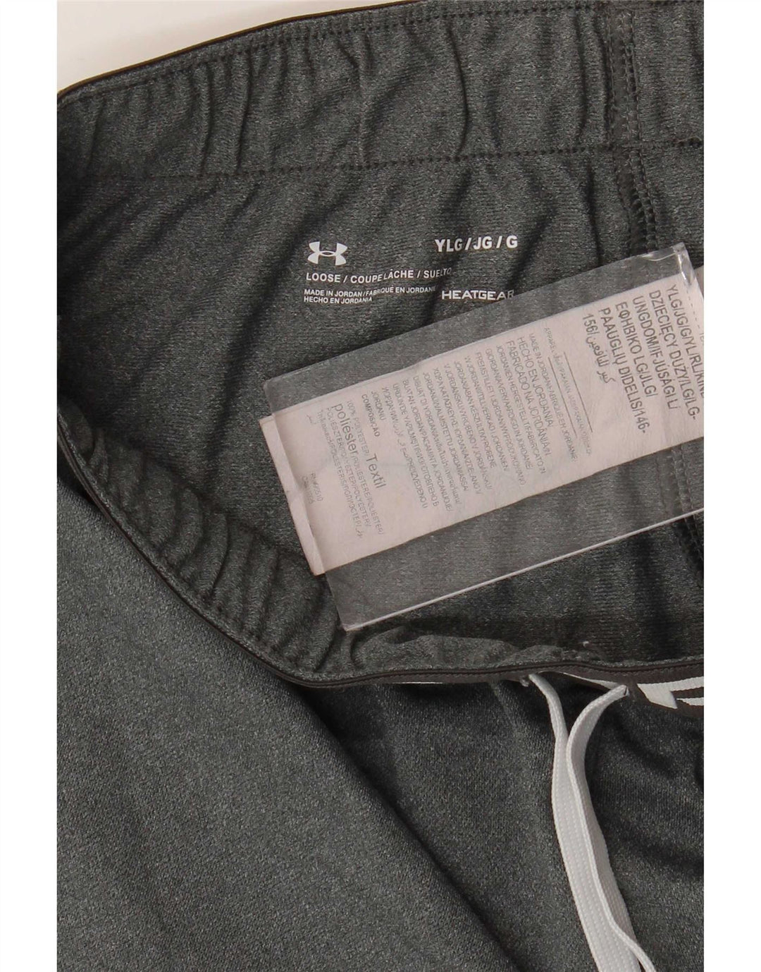Under Armour piger grafiske sportsshorts 11-12 år store grå polyester