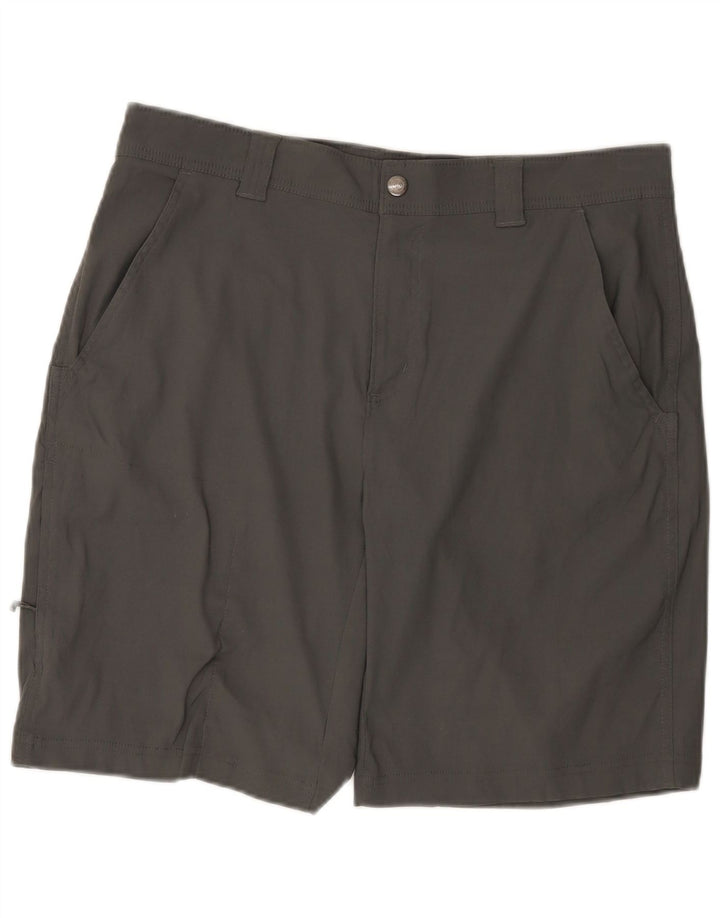 Columbia Herre Omni-Shade Shorts W34 Large Grå Nylon
