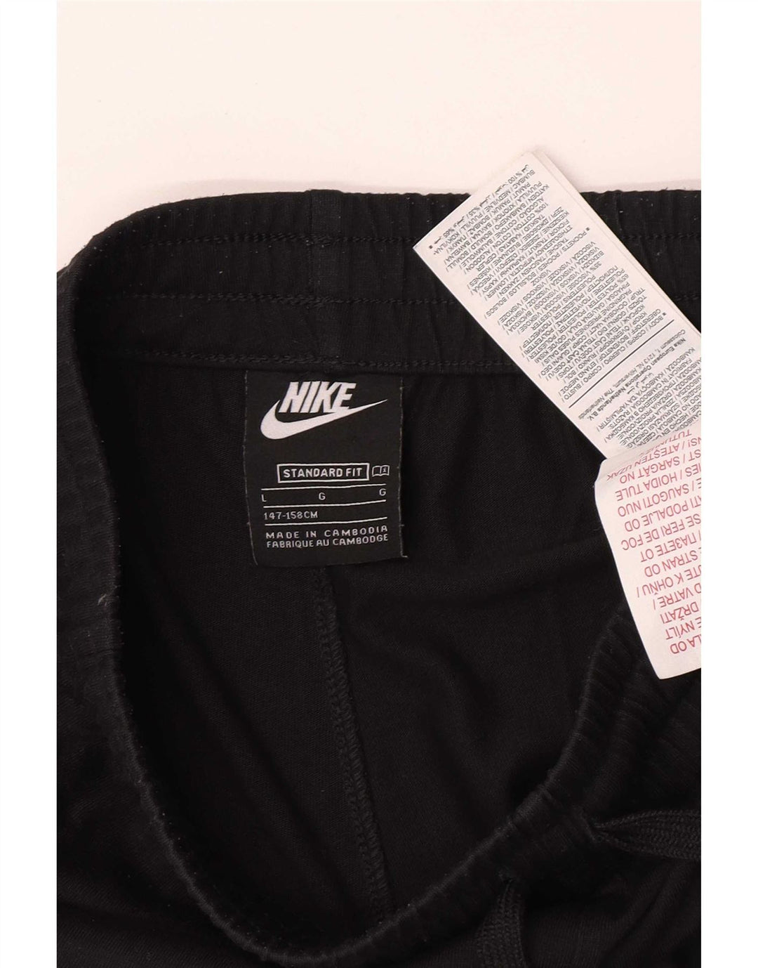 Nike drenge sportsshorts 12-13 år store sorte polyester