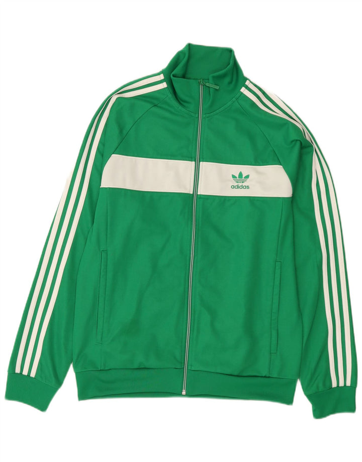 Adidas Træningsdragt til mænd Topjakke Medium Grøn Bomuld