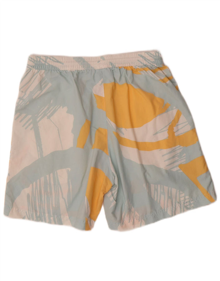 Adidas Sportsshorts med abstrakt mønster til mænd mellemblå polyester