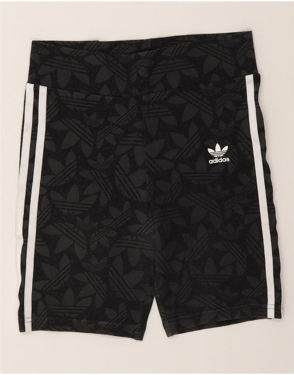 Adidas piger grafiske sportsshorts 13-14 år Grå bomuld