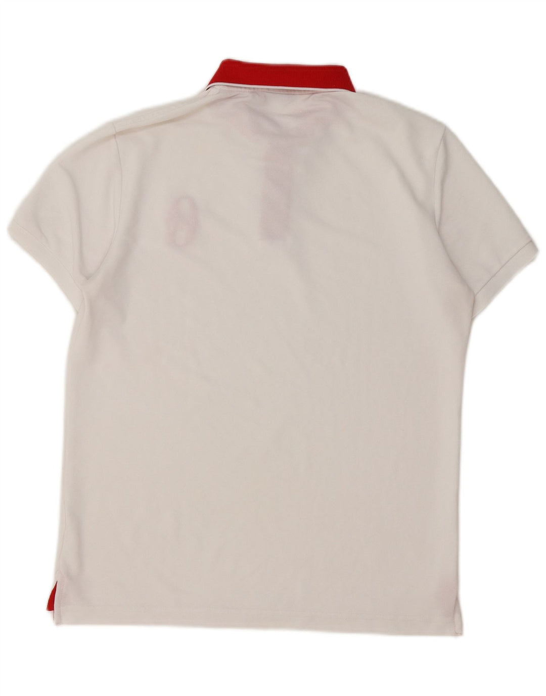 Conte of Florence Herre Rugby Polo Shirt Medium White