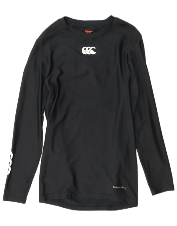 Canterbury Dame Grafisk Top Langærmet UK 18 XL Sort Polyester