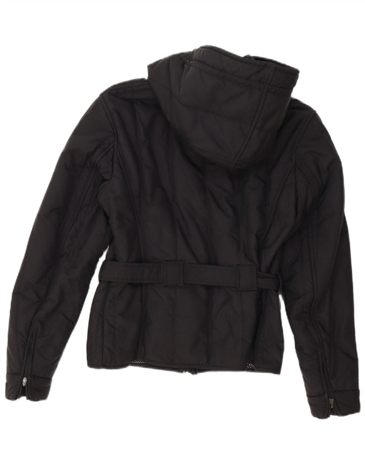 Refrigiwear Dame hættepolstret jakke IT 46 Large Black Polyester