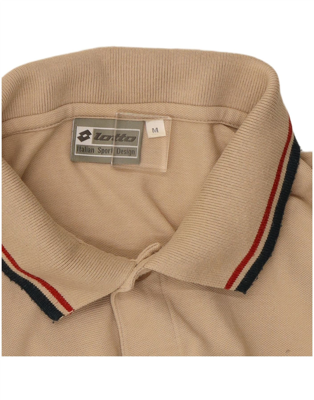 Lotto Langærmet poloshirt til mænd Medium Beige Bomuld