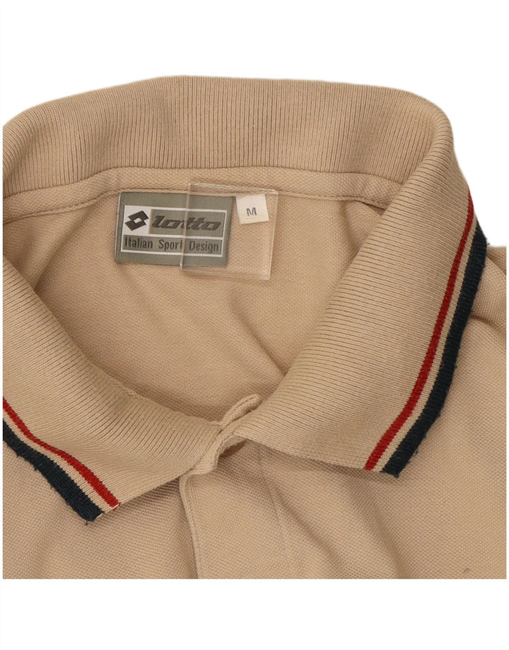 Lotto Langærmet poloshirt til mænd Medium Beige Bomuld