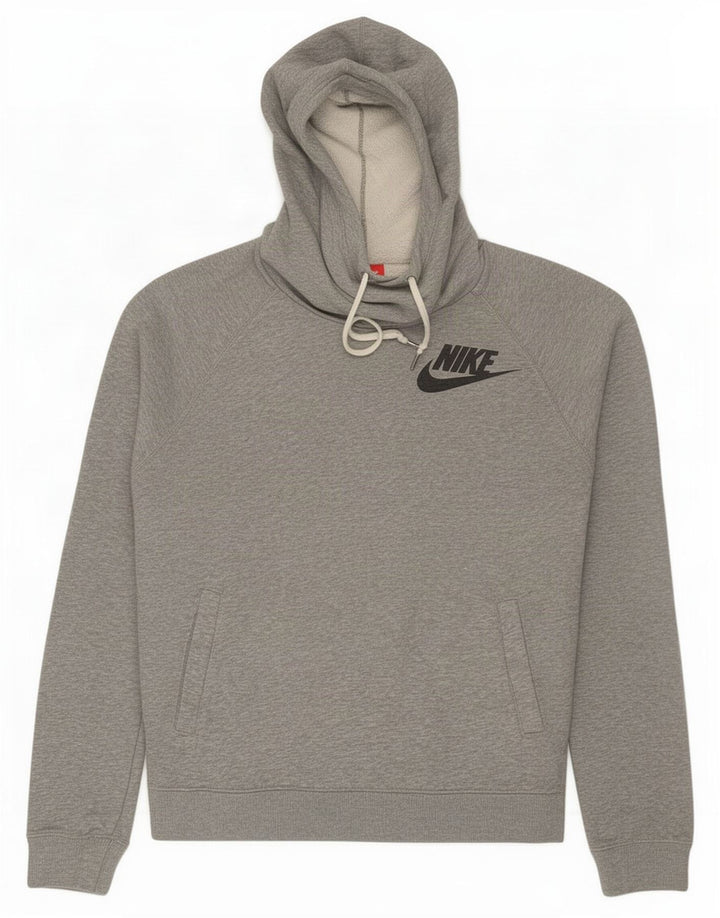 Nike hættetrøje til mænd, lille grå bomuld