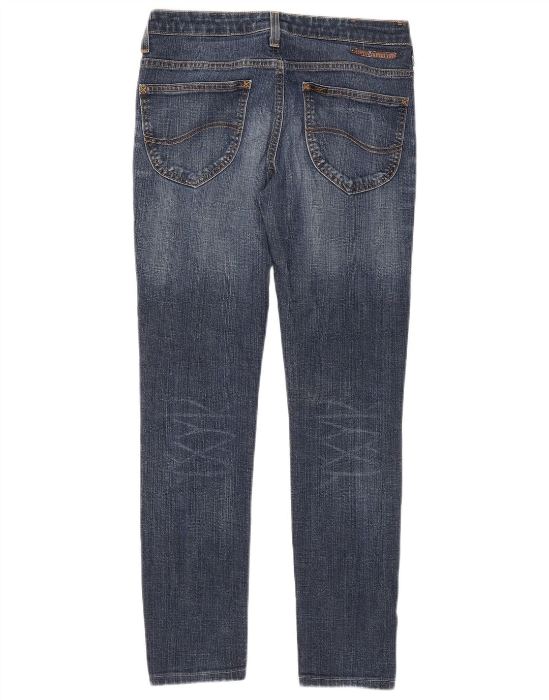 LEE Scarlet Slim Jeans til kvinder W29 L27 blå bomuld
