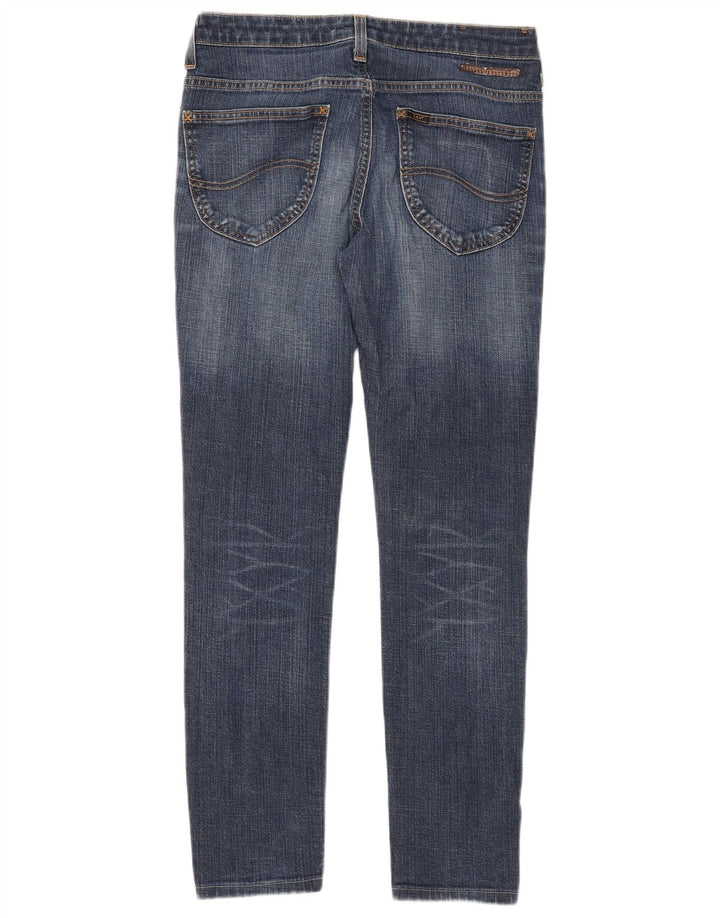 LEE Scarlet Slim Jeans til kvinder W29 L27 blå bomuld