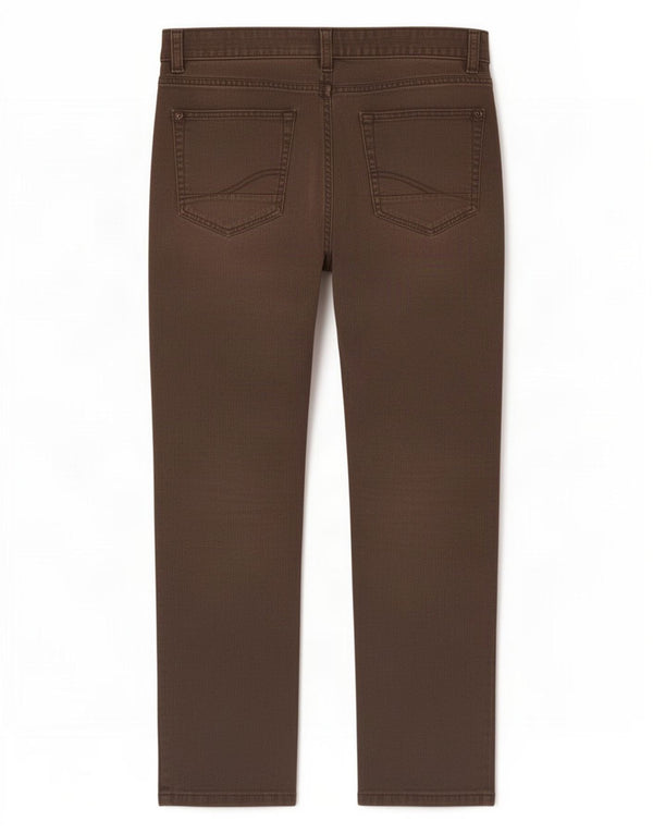 Fat Face Herre Straight Jeans W34 L28 Brun Bomuld