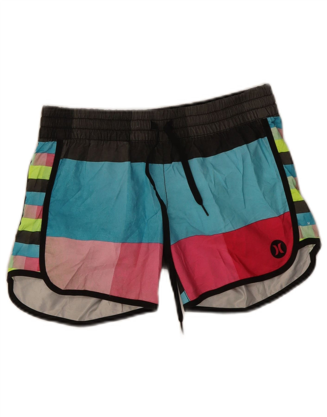 Hurley Badeshorts til mænd XS Flerfarvet Colourblock Polyester