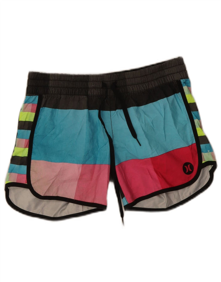 Hurley Badeshorts til mænd XS Flerfarvet Colourblock Polyester