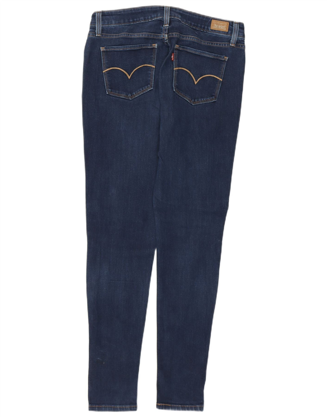 LEVI'S Skinny Jeans til kvinder W31 L30 Marineblå bomuld