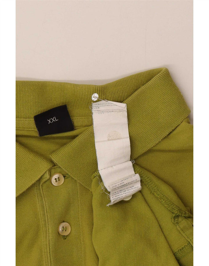 Hugo Boss herre poloshirt 2XL Khaki Bomuld