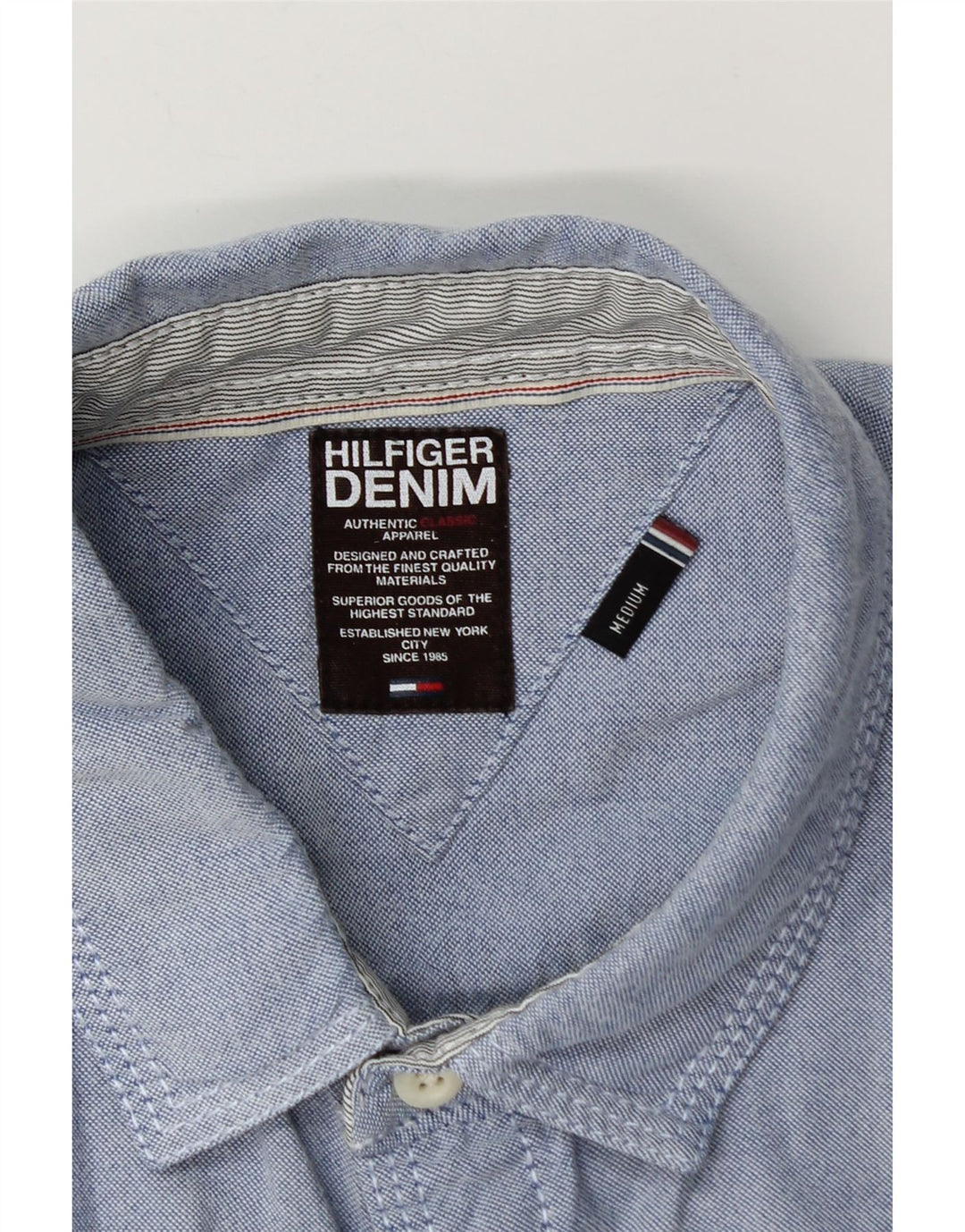 Tommy Hilfiger Herreskjorte Medium Blue