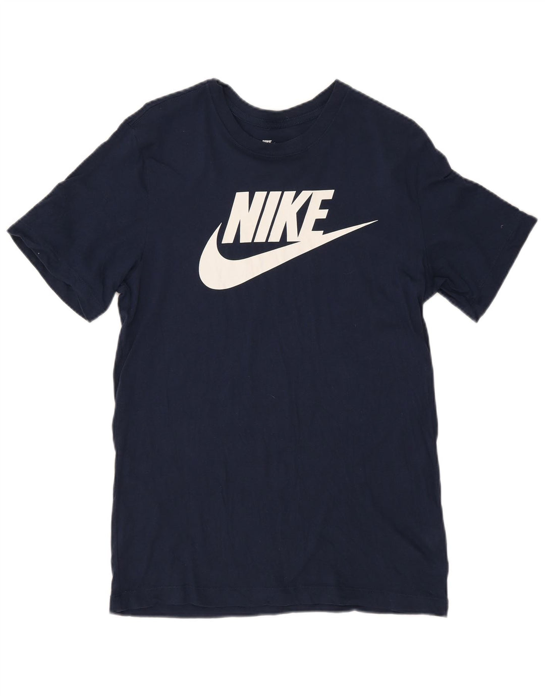 Nike grafisk T-shirt top til mænd, lille marineblå bomuld