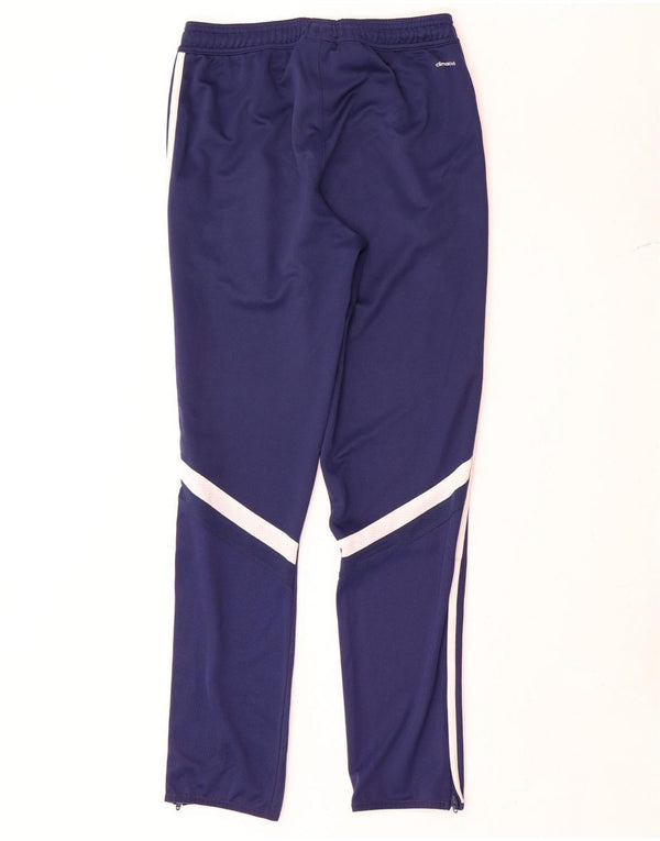 Adidas drenge Climacool træningsdragt bukser 13-14 år marineblå polyester