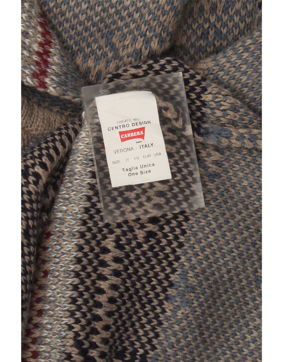 Carrera Dame Longline Cardigan Sweater One Size Multifarvet Aztec