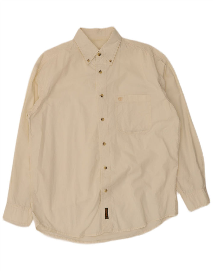Timberland Herreskjorte Medium Beige Bomuld
