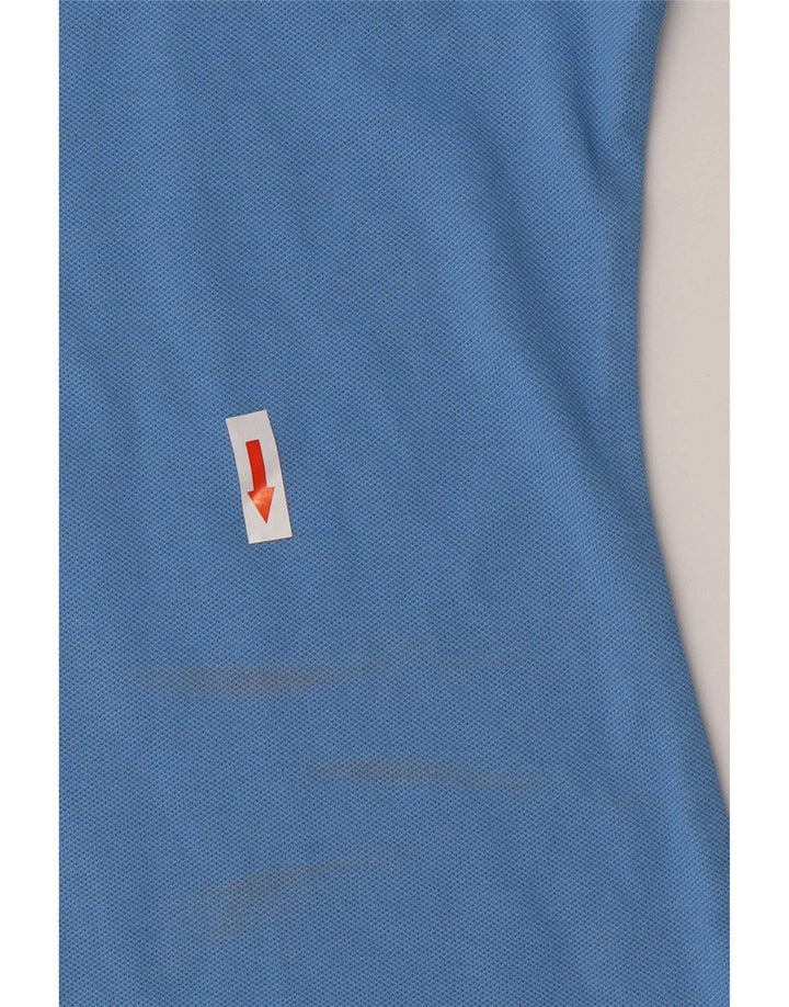 Lacoste Dame Polo Shirt Størrelse 40 Medium Blå Bomuld