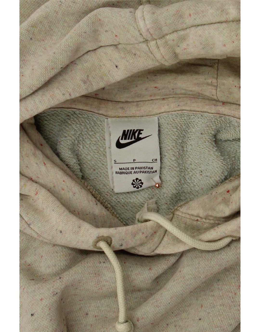 Nike hættetrøje til mænd, lille grøn flækket bomuld
