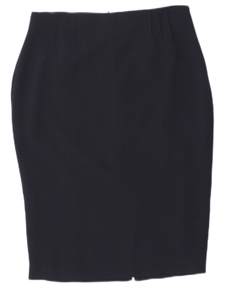 Hobbs Pencil Nederdel til kvinder UK 10 Small W28 Navy Blue Polyester