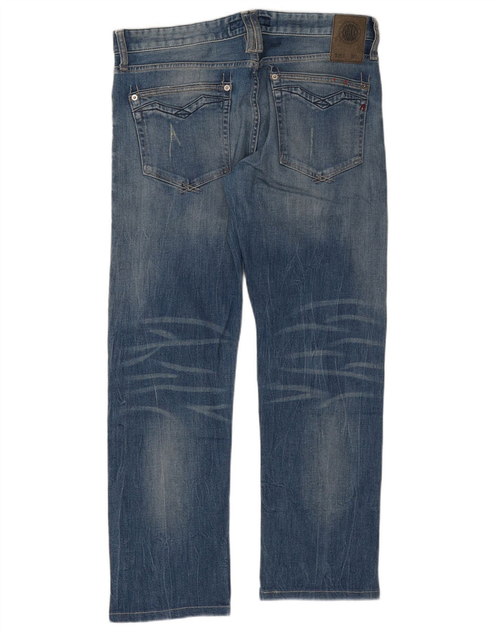 Replay Herre Newbill Straight Jeans W31 L30 Blå Bomuld