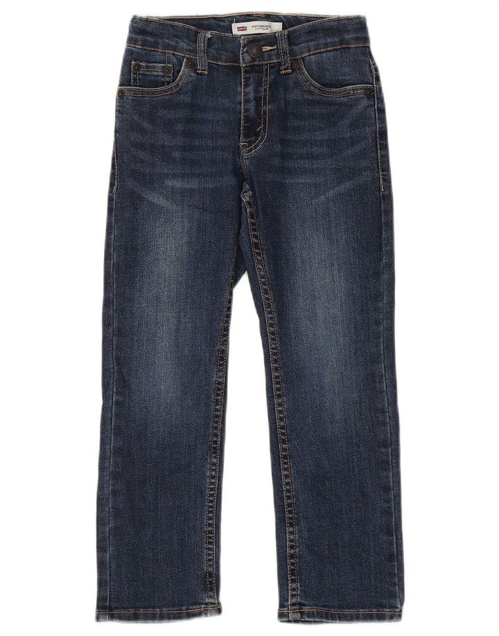 Levi's Boys 511 Slim Jeans 5-6 år W22 L20 Blå Bomuld