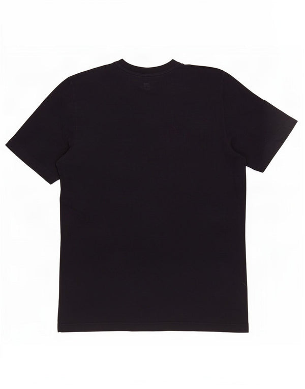 Adidas Herre grafisk T-shirt Top Medium Marineblå Bomuld