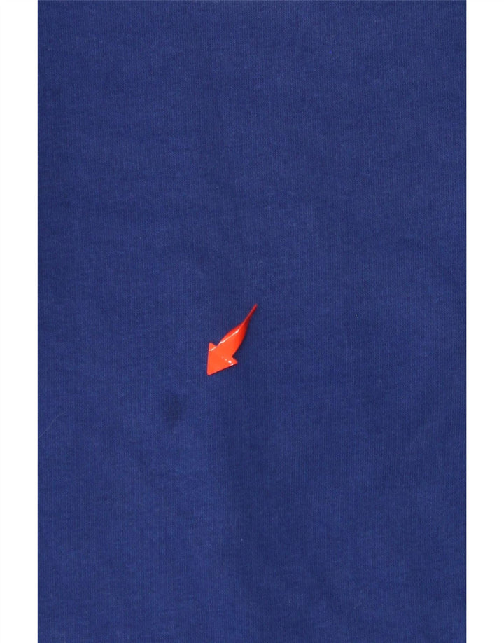 CHAMPION Grafisk sweatshirt til mænd, lille blå bomuld