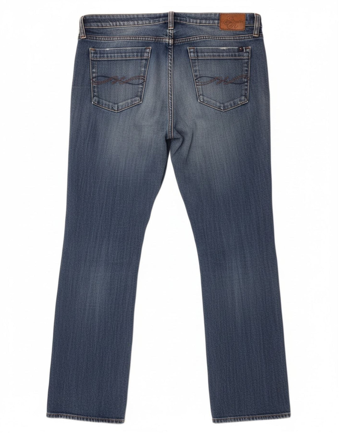 Tommy Hilfiger Lige Jeans til kvinder W32 L30 Blå Bomuld