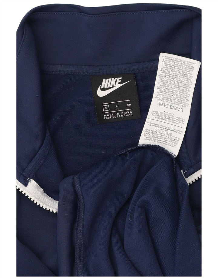 Nike træningsdragt til mænd, topjakke, lille marineblå polyester