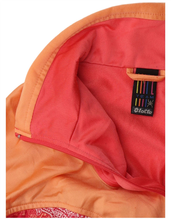 Lotto træningsdragt topjakke til kvinder UK 16 Large Pink Colourblock