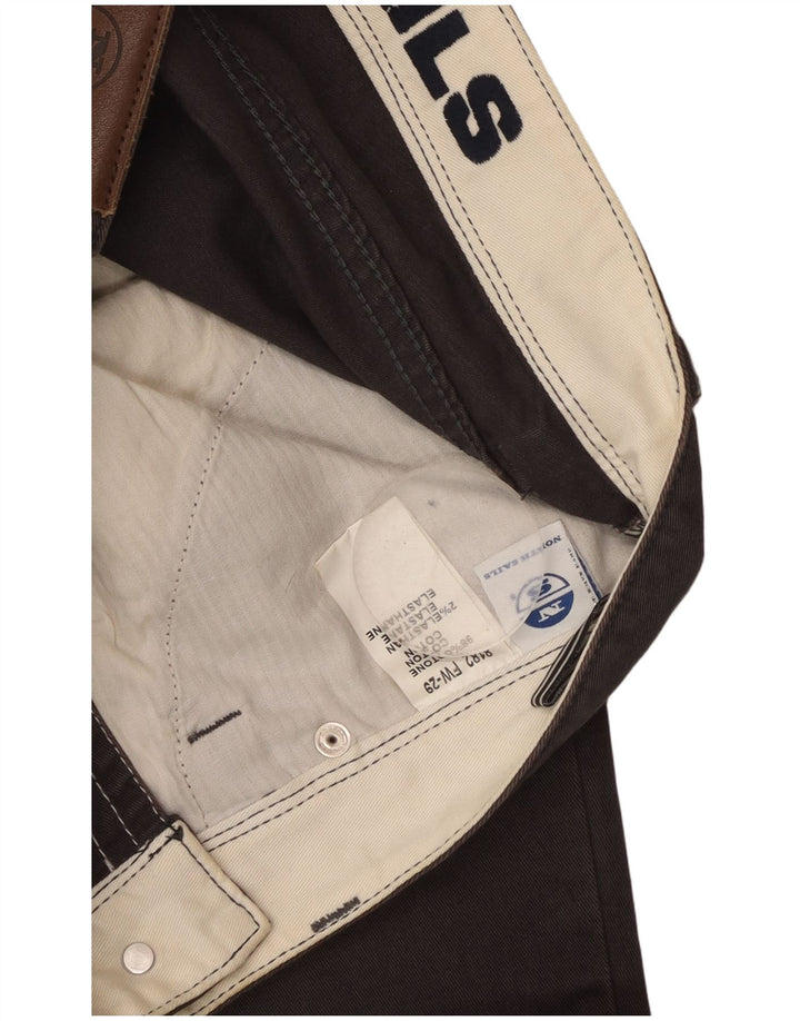 NORTH SAILS Straight Casual Bukser til mænd W32 L34 Grå Bomuld