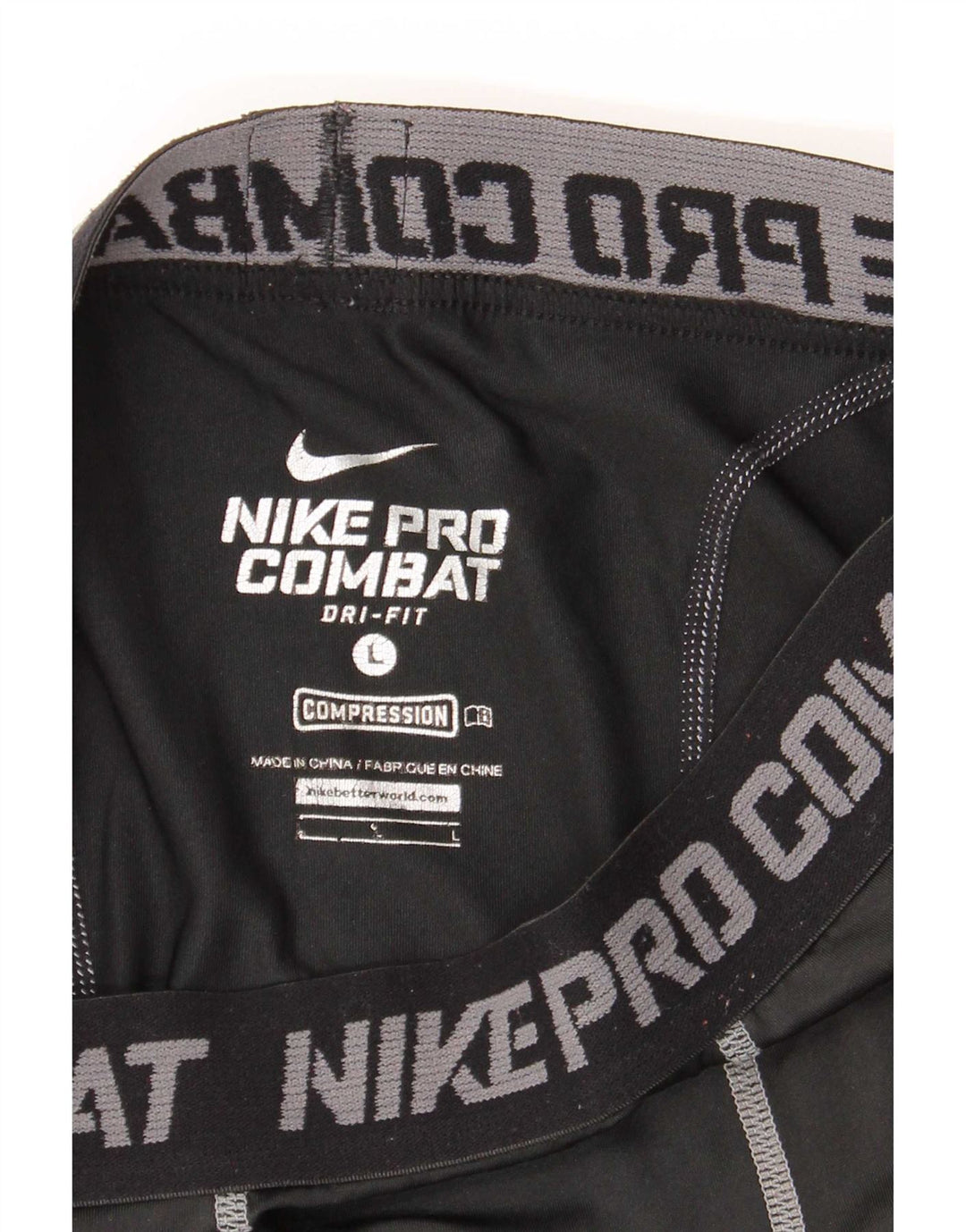 Nike Herre Compression Graphic Leggings Large Black