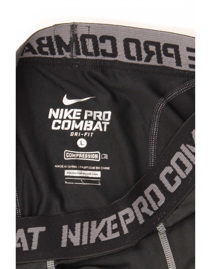 Nike Herre Compression Graphic Leggings Large Black