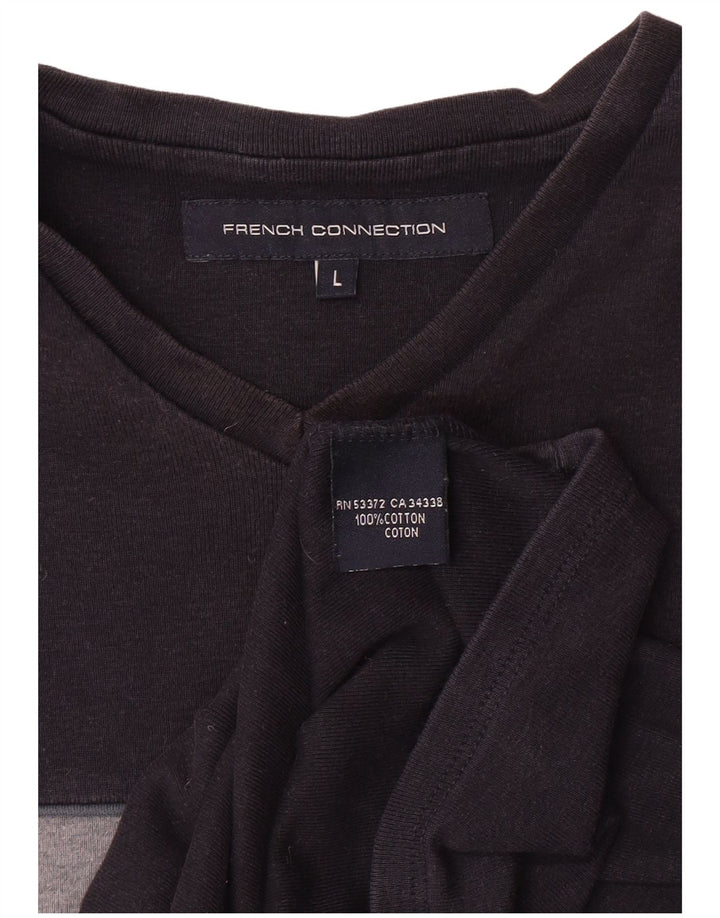 French Connection Dame Kortærmet T-Shirt Top Stor Marineblå