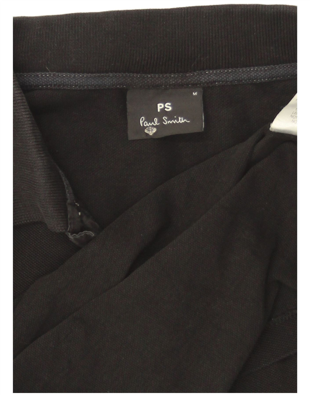 Paul Smith herre poloskjorte medium sort bomuld