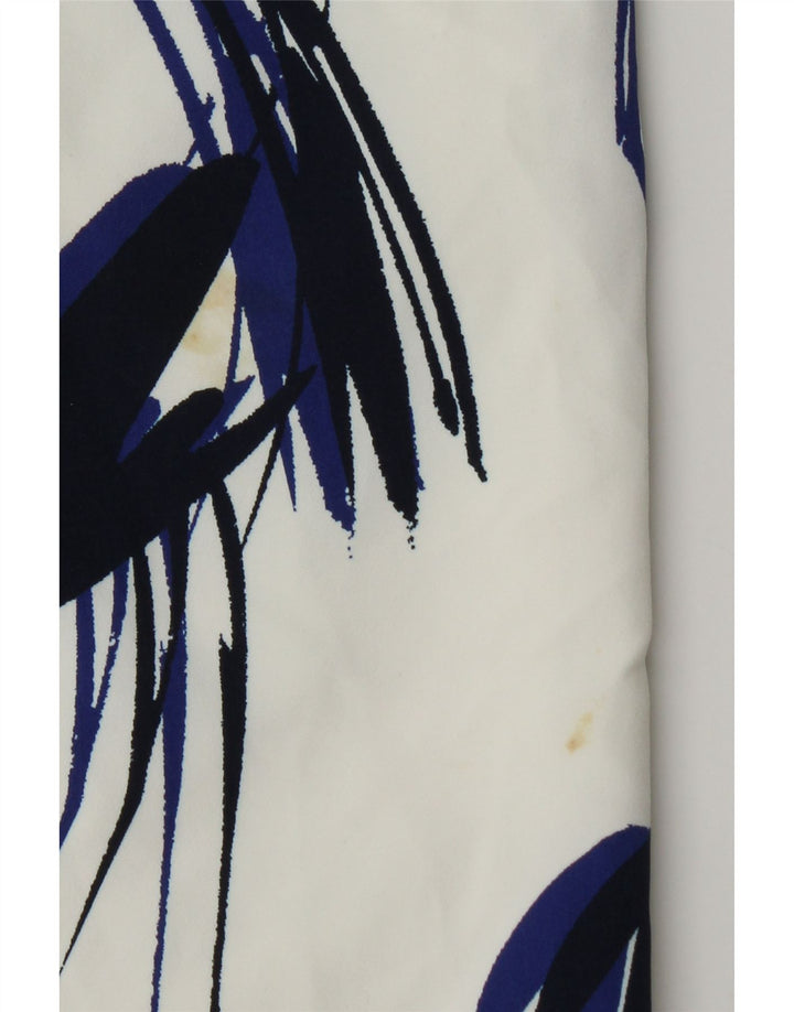 Hobbs Womens Sheath Dress UK 10 Small White Floral Polyester