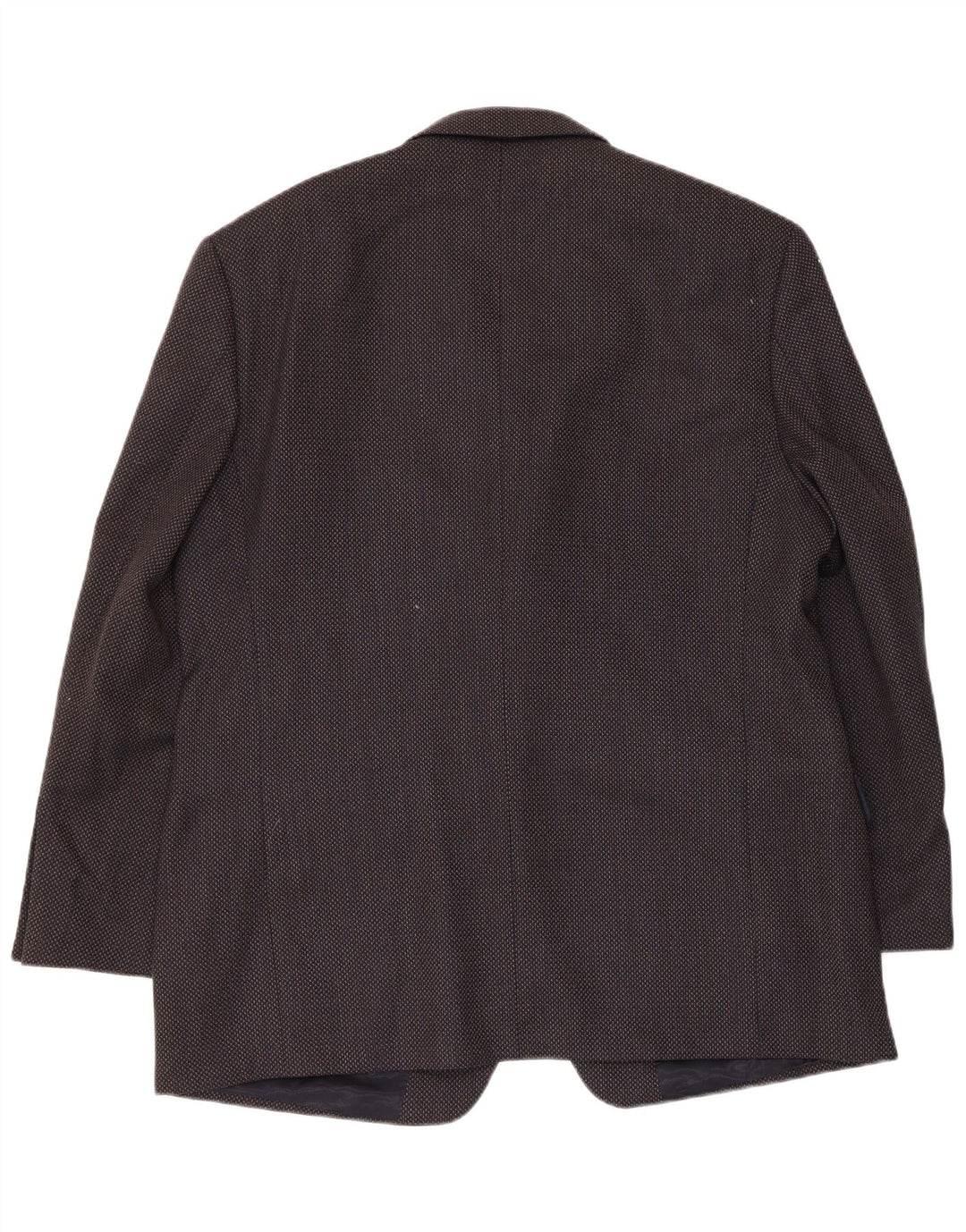 Marks & Spencer Herre 3-knaps blazerjakke UK 44 XL Marineblå Virgin Wool