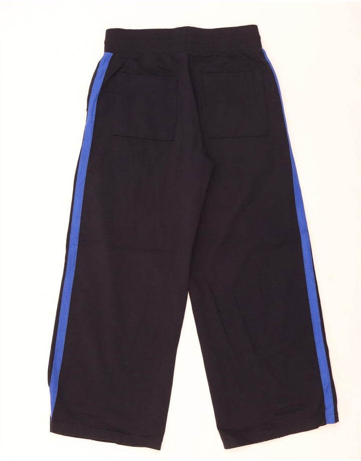 Marks & Spencer Træningsdragtsbukser til kvinder UK 10 Small Navy Blue Colourblock