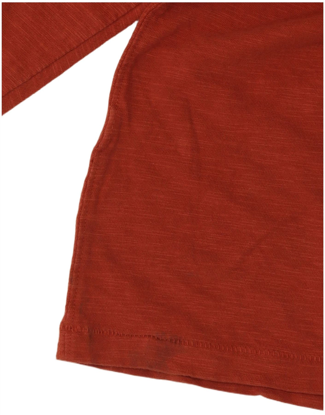 Fat Face Herre Top Langærmet Medium Orange Flecked