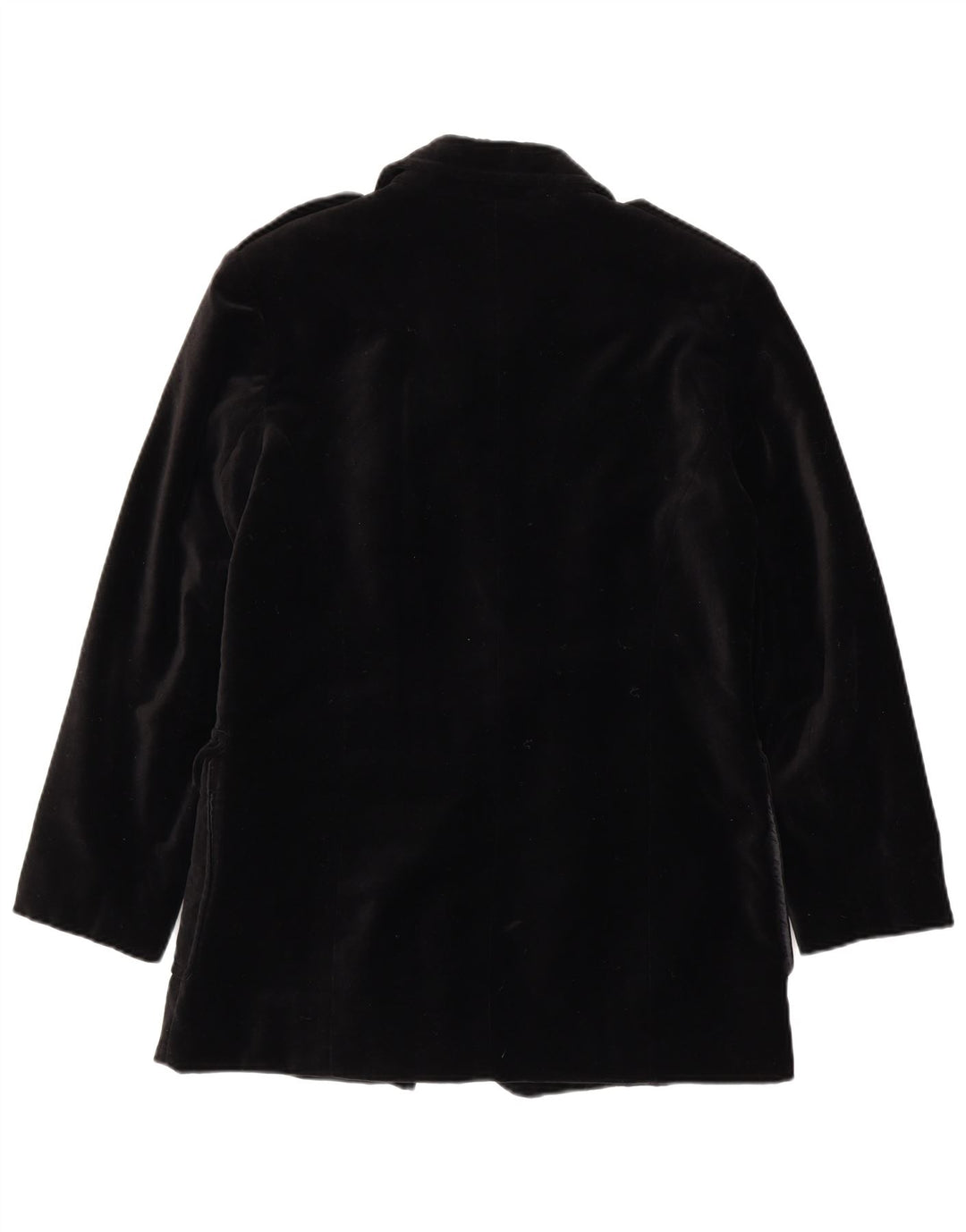 Livre Dame Militær Dobbeltradet Blazer Jacket UK 16 Large Black