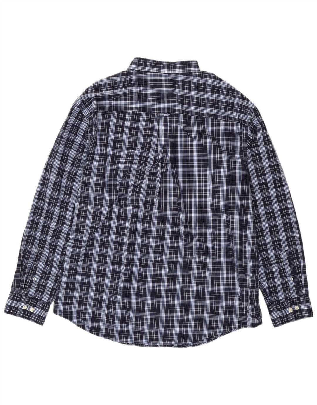 Izod herreskjorte 2XL marineblå ternet bomuld