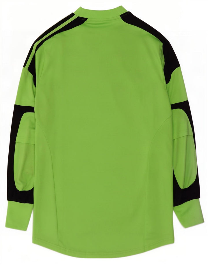 Adidas Herre Climacool Top Langærmet Medium Grøn Colourblock Polyester
